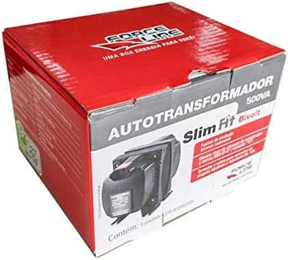 AUTOTRANFOSMADOR SLIM 500VA BIV FIT FORCELINE