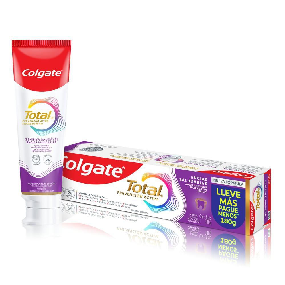 Creme Dental Colgate Total Gengiva Reforçada 180g