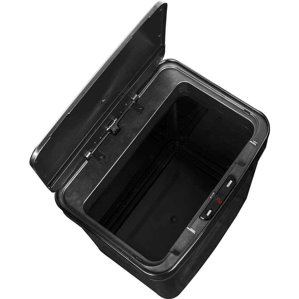 Foto 5 de Lixeira Retangular 50l Preta C/sensor Vonder