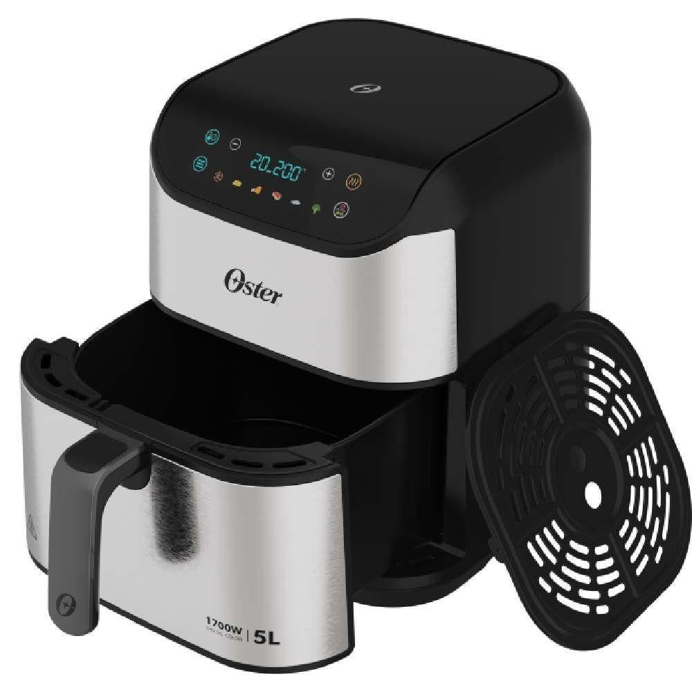 Foto 5 de Fritadeira Digital Oster Inox 5L Com Painel Touch OFRT930 127V