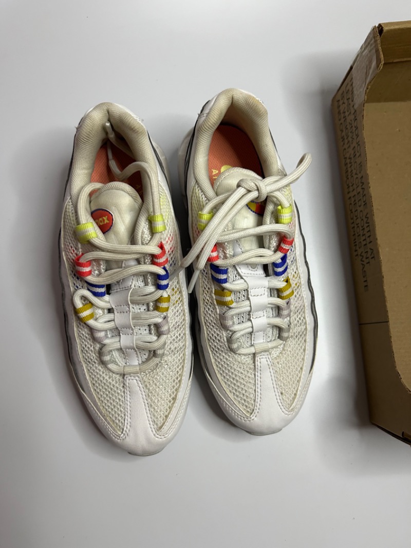 Foto 4 de Nike Air Max 95 White Multi — 35, Novo