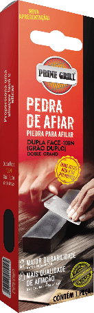 Pedra de Afiar Dupla Face Prime Grill
