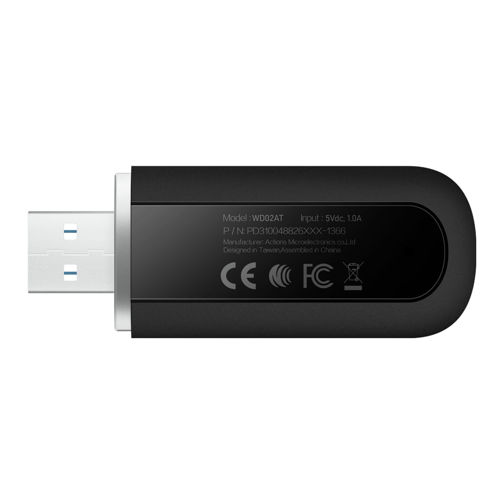 Adaptador BenQ WD02AT Bluetooth WiFi 2 em 1