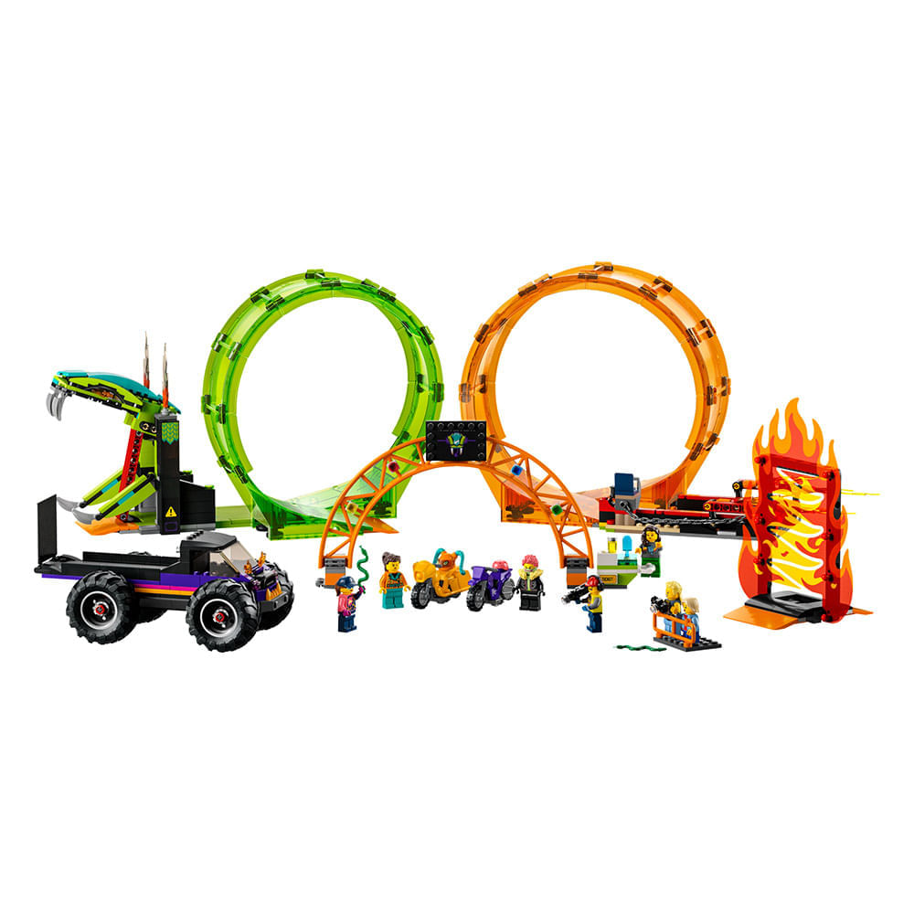 LEGO® CIty - Arena de Acrobacias de Giro Duplo