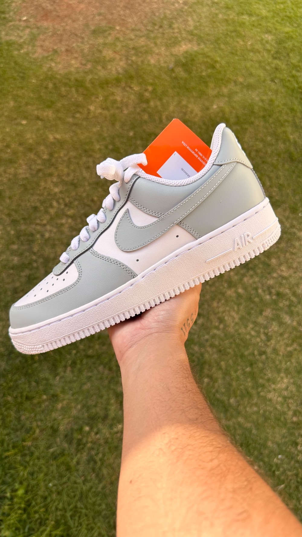 Nike Air Force 1 '07 Light Smoke Grey White — 40, Novo