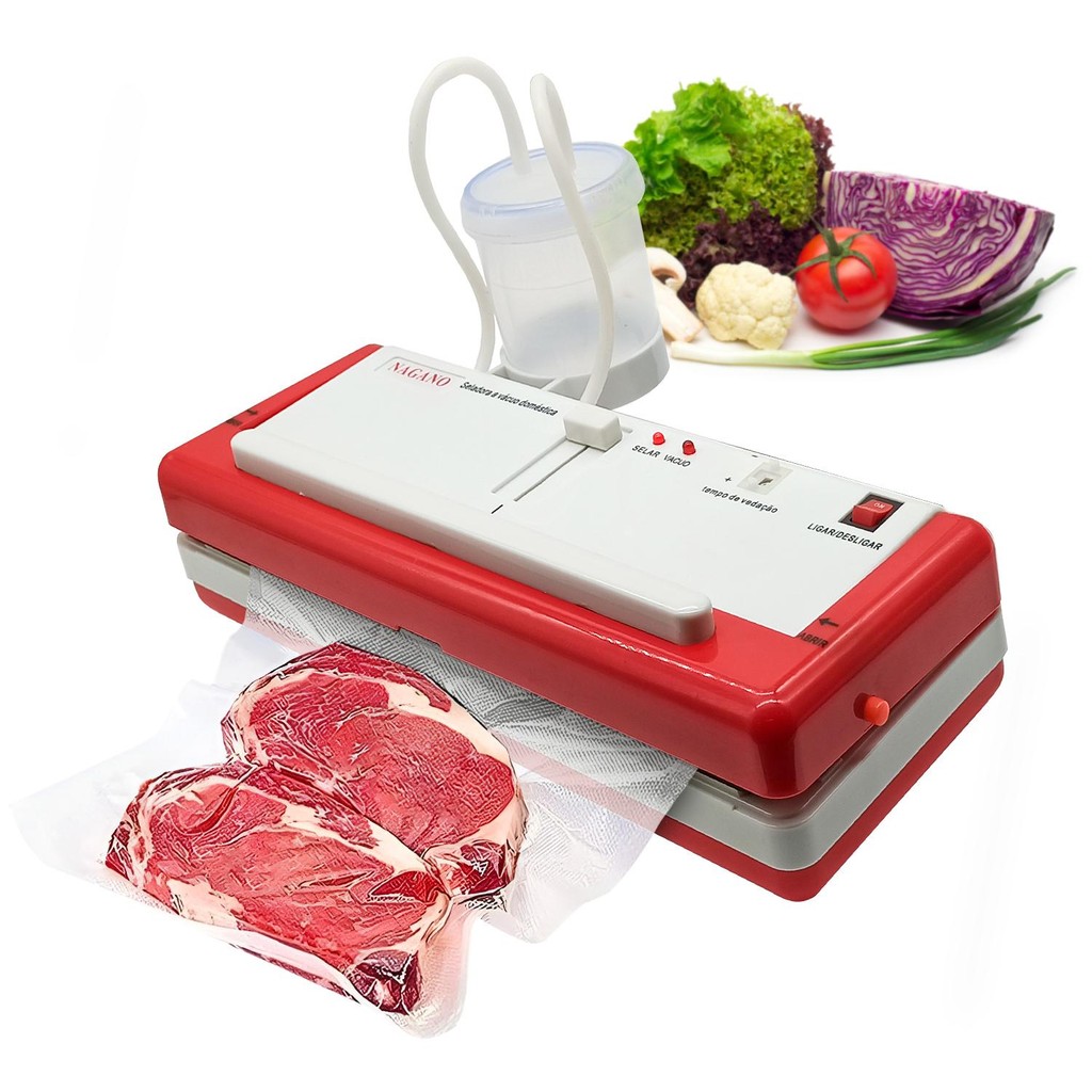 Seladora a Vácuo Automática com Filtro para Líquidos - 110v
