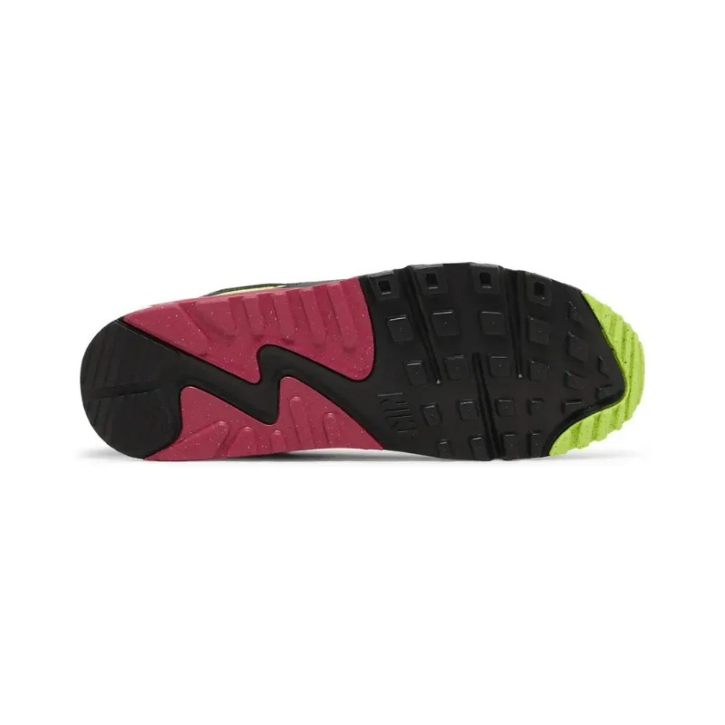Foto 2 de Nike Air Max 90 White Volt Rush Pink — 41, Novo