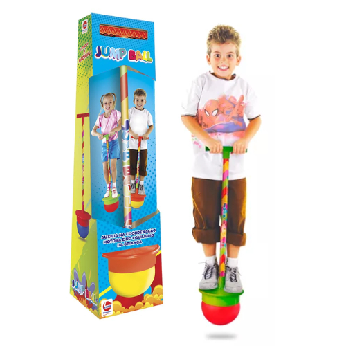 Jump Ball Pula Pula Líder Cor Sortida - Líder Brinquedos