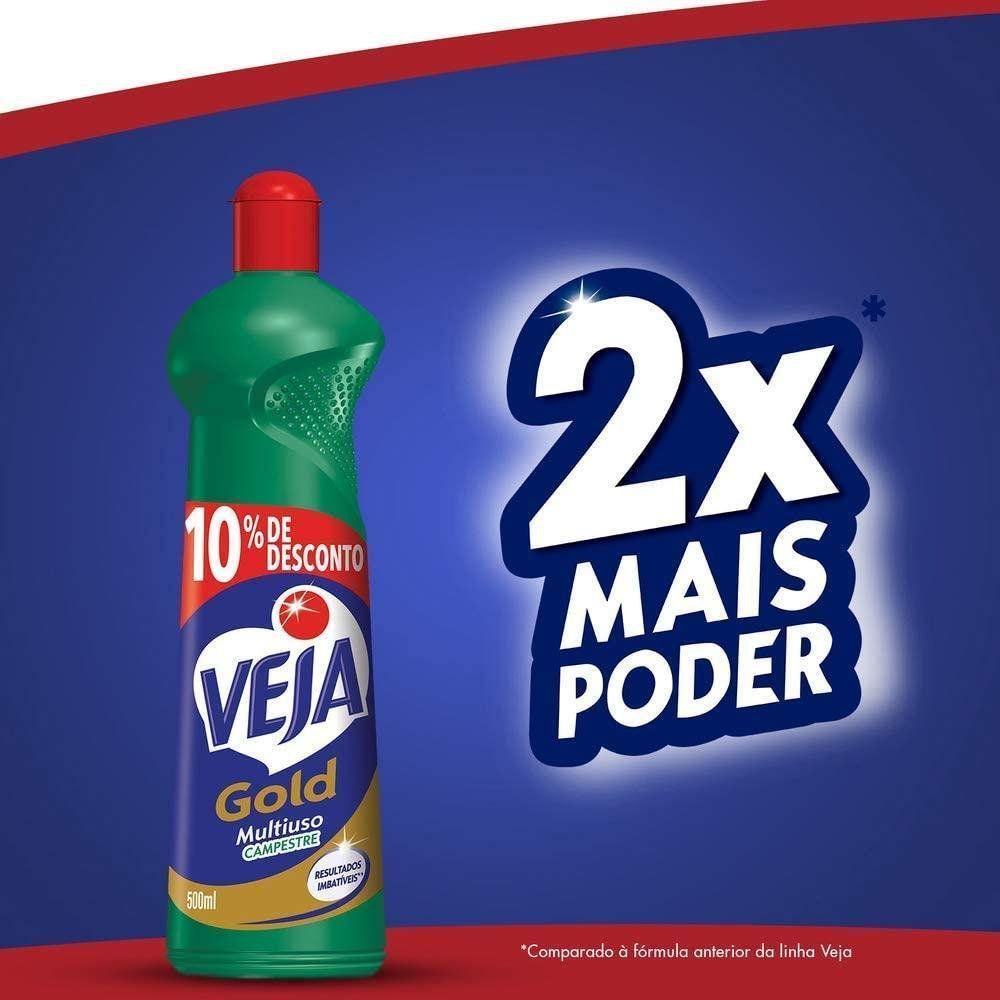 Foto 2 de Limpador Multiuso Veja Gold Campestre com 10% de Desconto