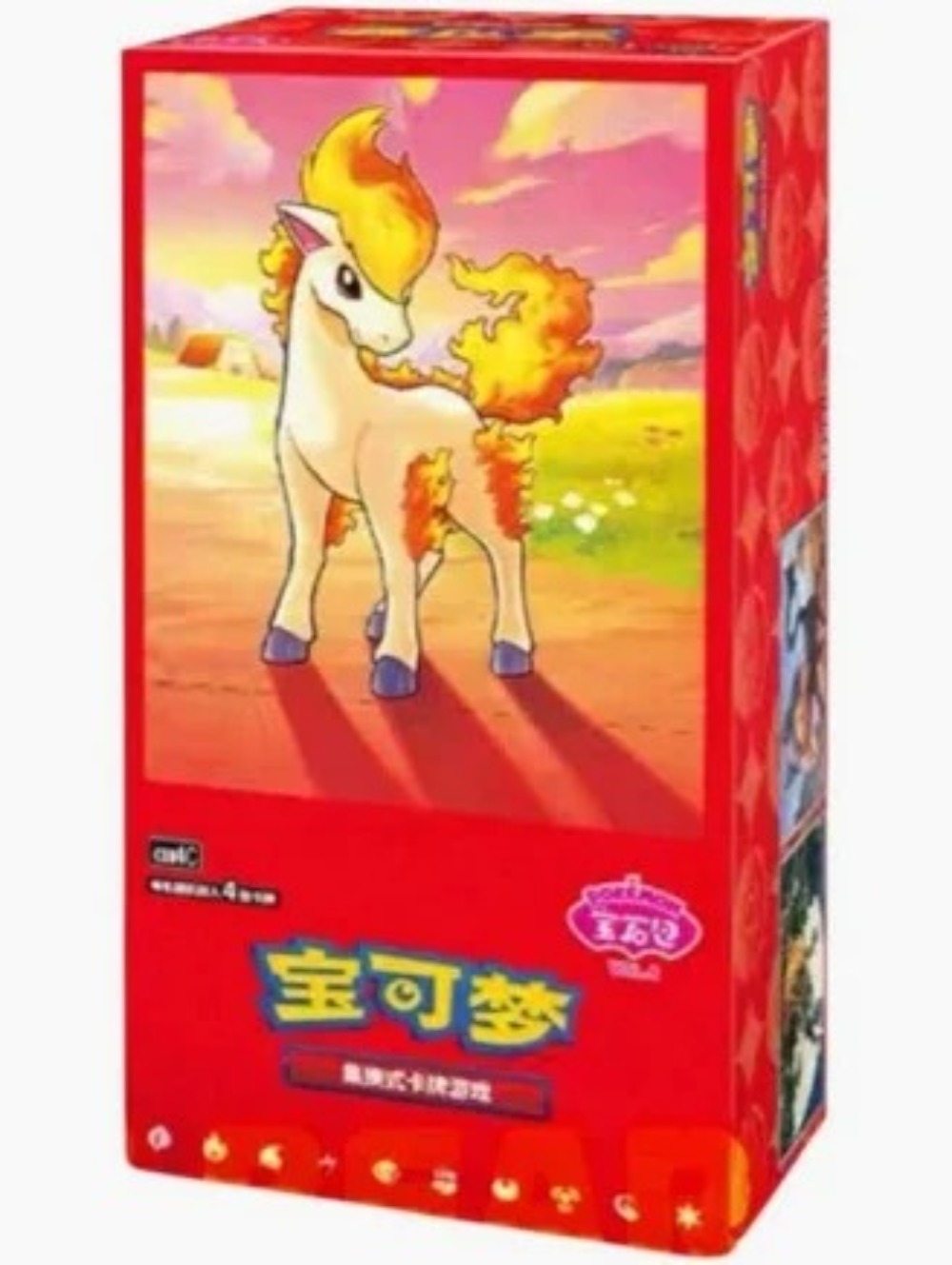 Caixa de Booster GEM Pack Vol. 4 Pokémon TCG (CHN) — Único, Novo