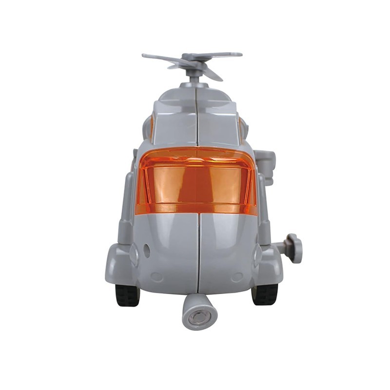 Foto 2 de Helicóptero de Resgate Cinza com Fricção Luz e Som - Brink Center