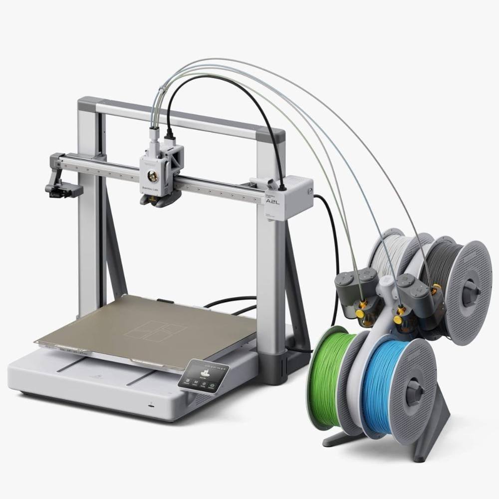 Foto 3 de Impressora 3D FDM Bambu Lab A2L Combo com AMS Lite PF005-L+SA005- 220V