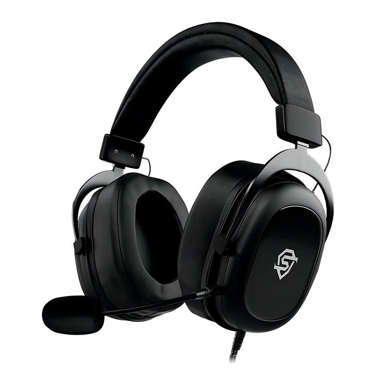 Headset Gamer Solid Gear Carbon 7.1, Drivers 50mm, Preto, H-200