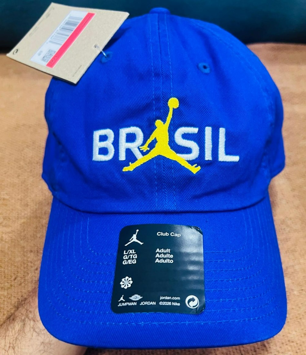 Boné Jordan Brasil Club Blue — G, Novo