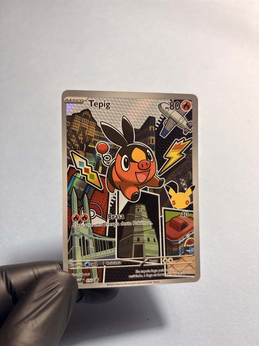 Tepig (50) Mega Promos Pokémon TCG — Near Mint, Novo