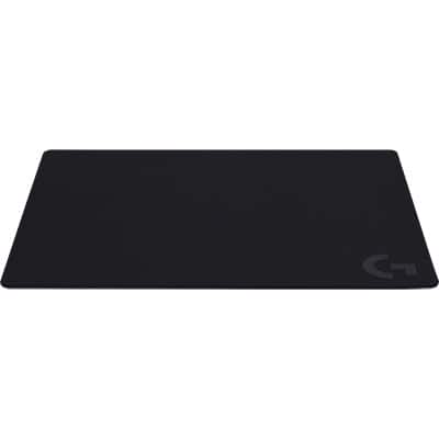 Mouse Pad Grande de Tecido com Base Antiderrapante Logitech G640 Otimizado para Jogos e com Superfície de Atrito Moderado CX 1 UN