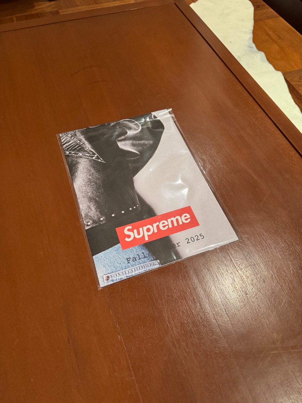 Pôster Supreme Lookbook Fall/Winter 25 — Único, Novo