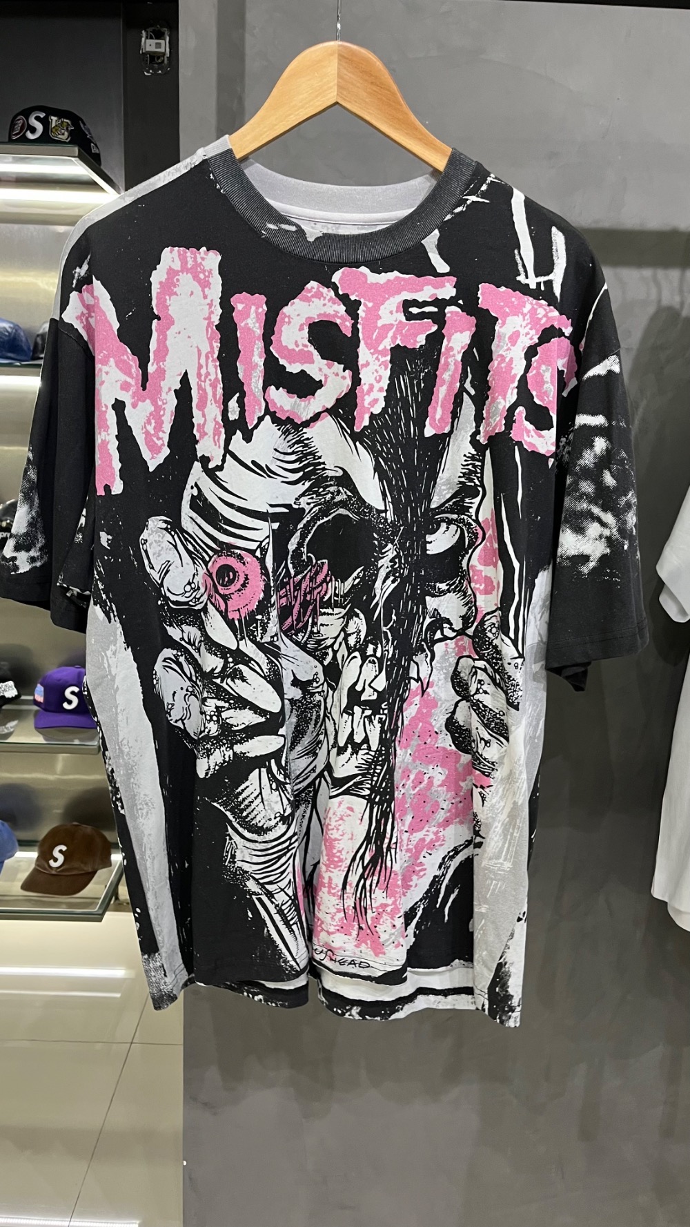 The Misfits x Supreme Camiseta S/S White — M, Novo