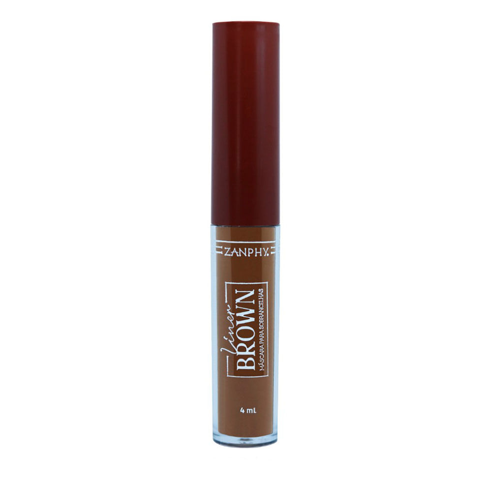 Máscara de Sobrancelhas Zanphy Linear Brown — Ruivo