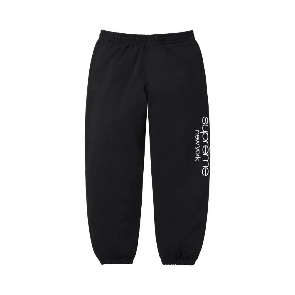 Calça Supreme Classic Logo Black SS26-W3 — M / G, Novo