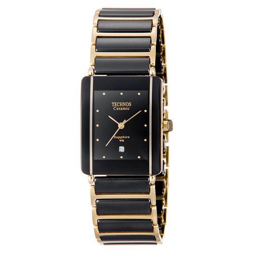 Relógio Technos Feminino Cerâmica Dourado - GN10AAPAI/4P