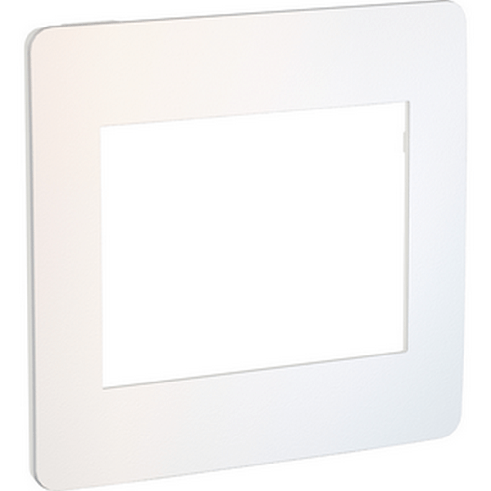 Placa 4x4 6 Módulos Branco Soft Orion Chrome Schneider