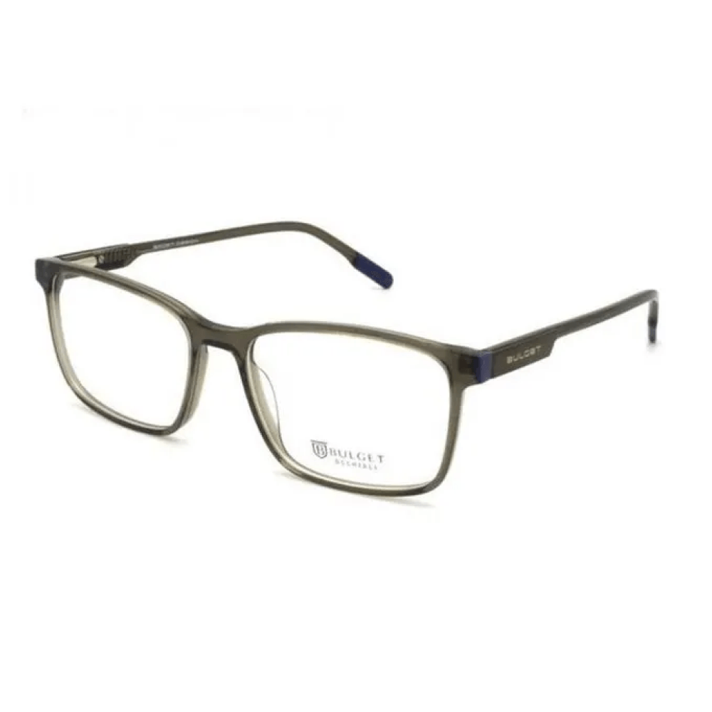 Armação para Óculos de Grau Masculino Bulget BG6426M Grafite Transparente