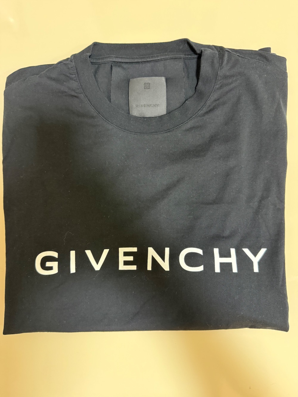 Camiseta Givenchy Logo Black — XG, Novo