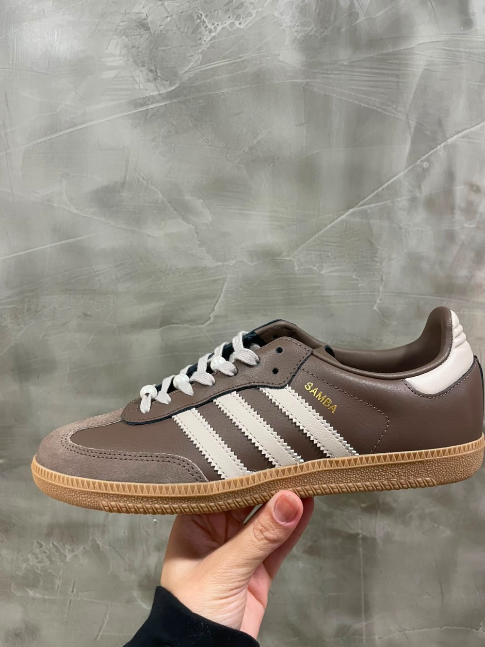 adidas Samba OG Earth Strata Wonder Beige Gum — 34 / 35 / 36 / 38, Novo