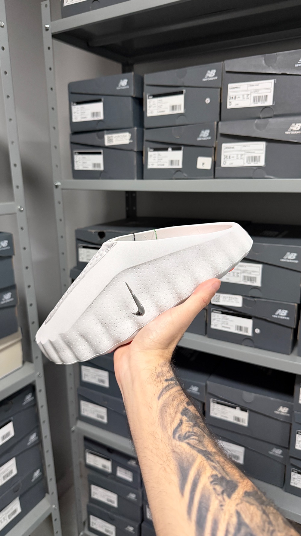 Nike Mind 001 Slide Light Smoke Grey — 40, Novo