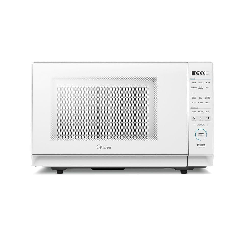 Micro-ondas de Bancada Midea MHP35B1 35L Mastercook Branco Painel Digital 110V