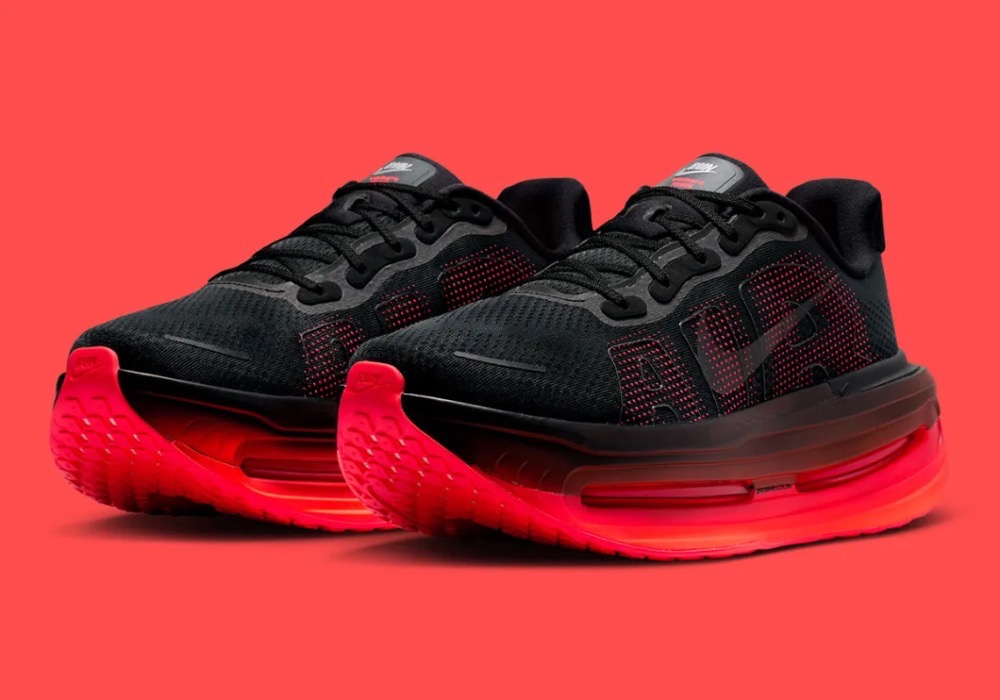 Nike Vomero Premium Black Bright Crimson — 44, Novo
