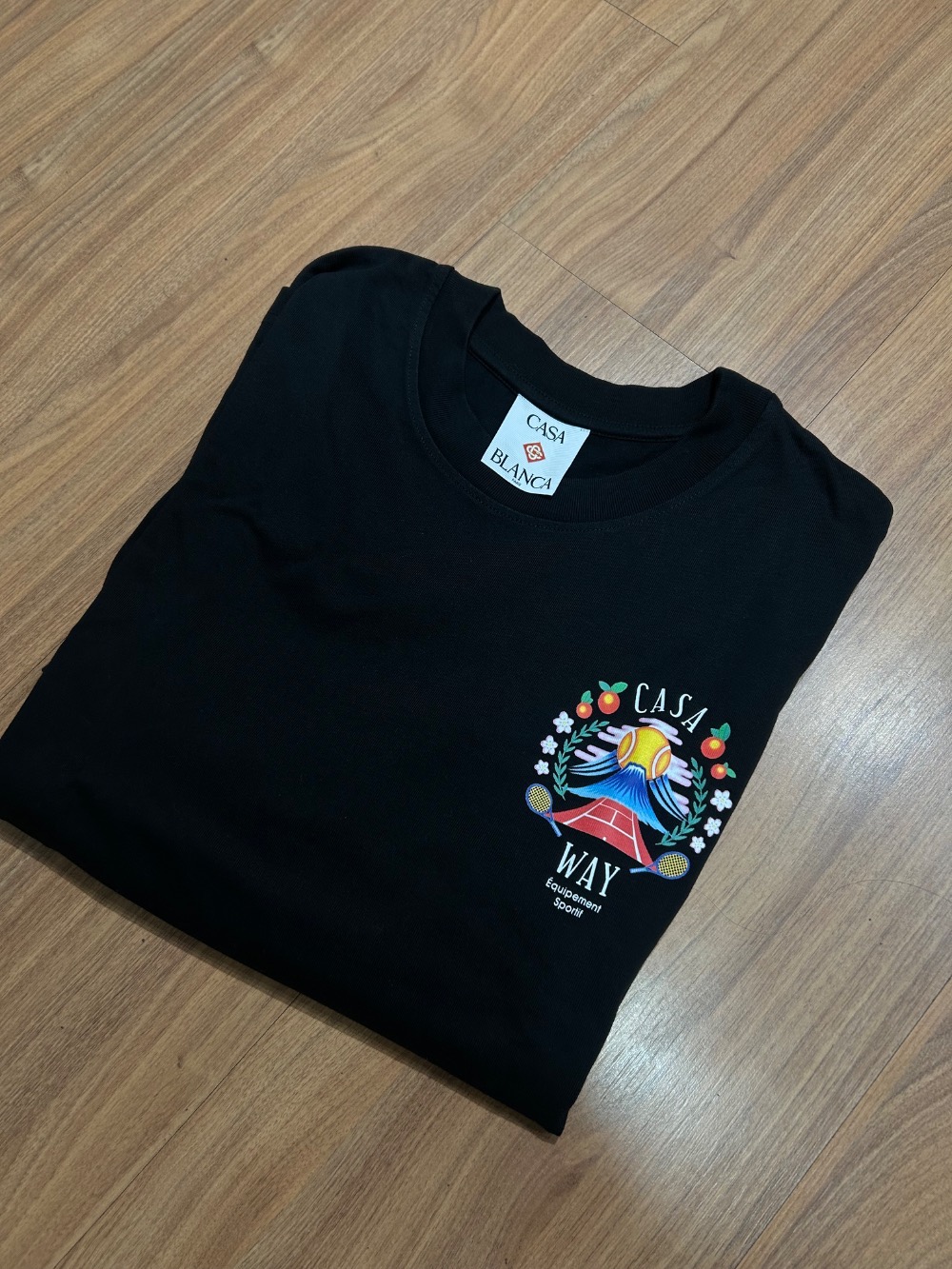 Camiseta Casablanca Casa Way Mountain Black — M, Novo
