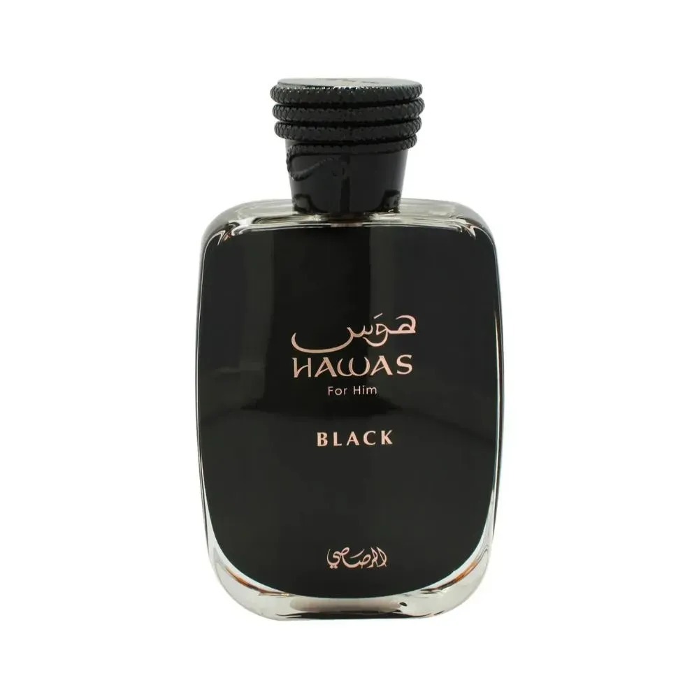Perfume Rasasi Hawas Black 100ml — único, Novo