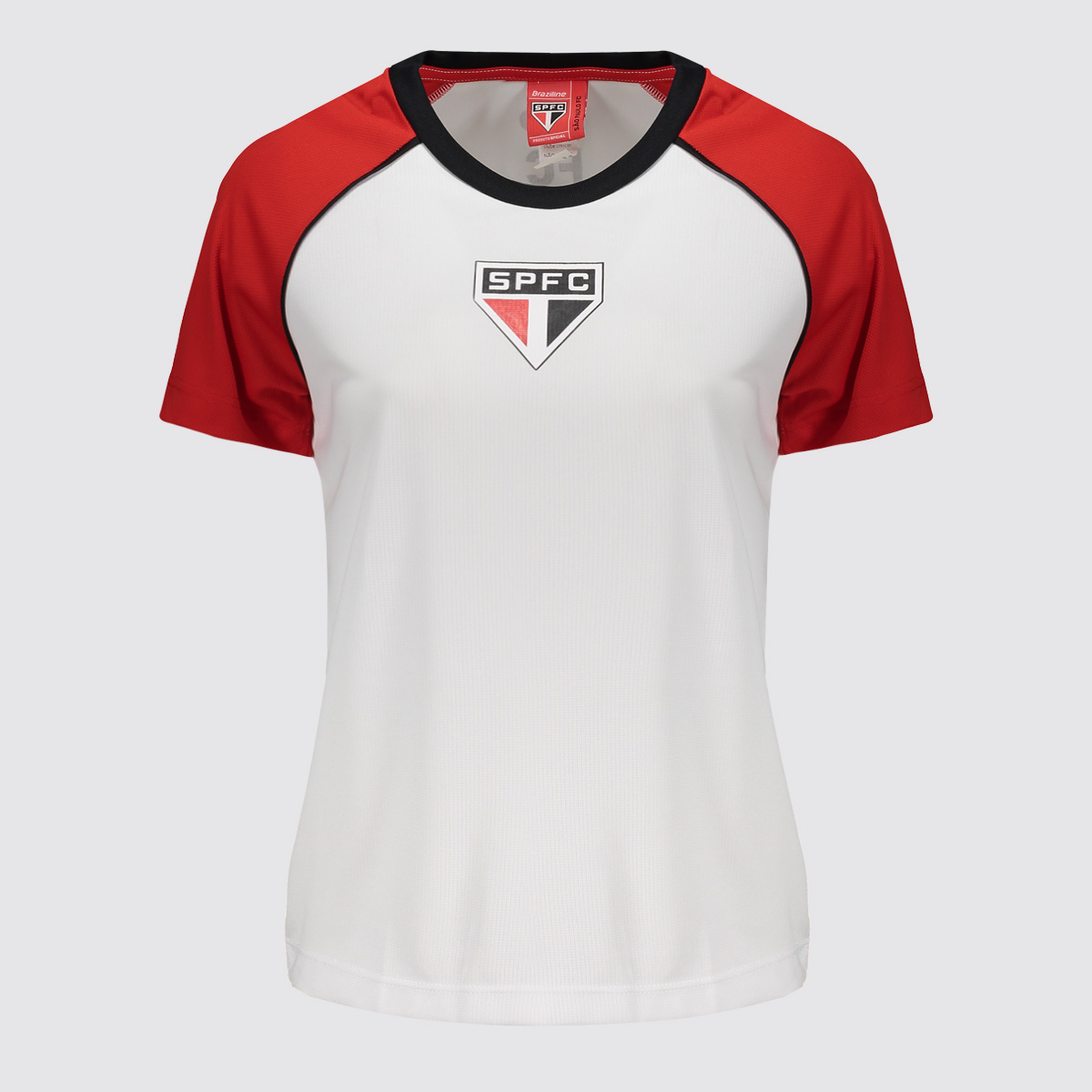 Camisa São Paulo Disparar Feminina Branca