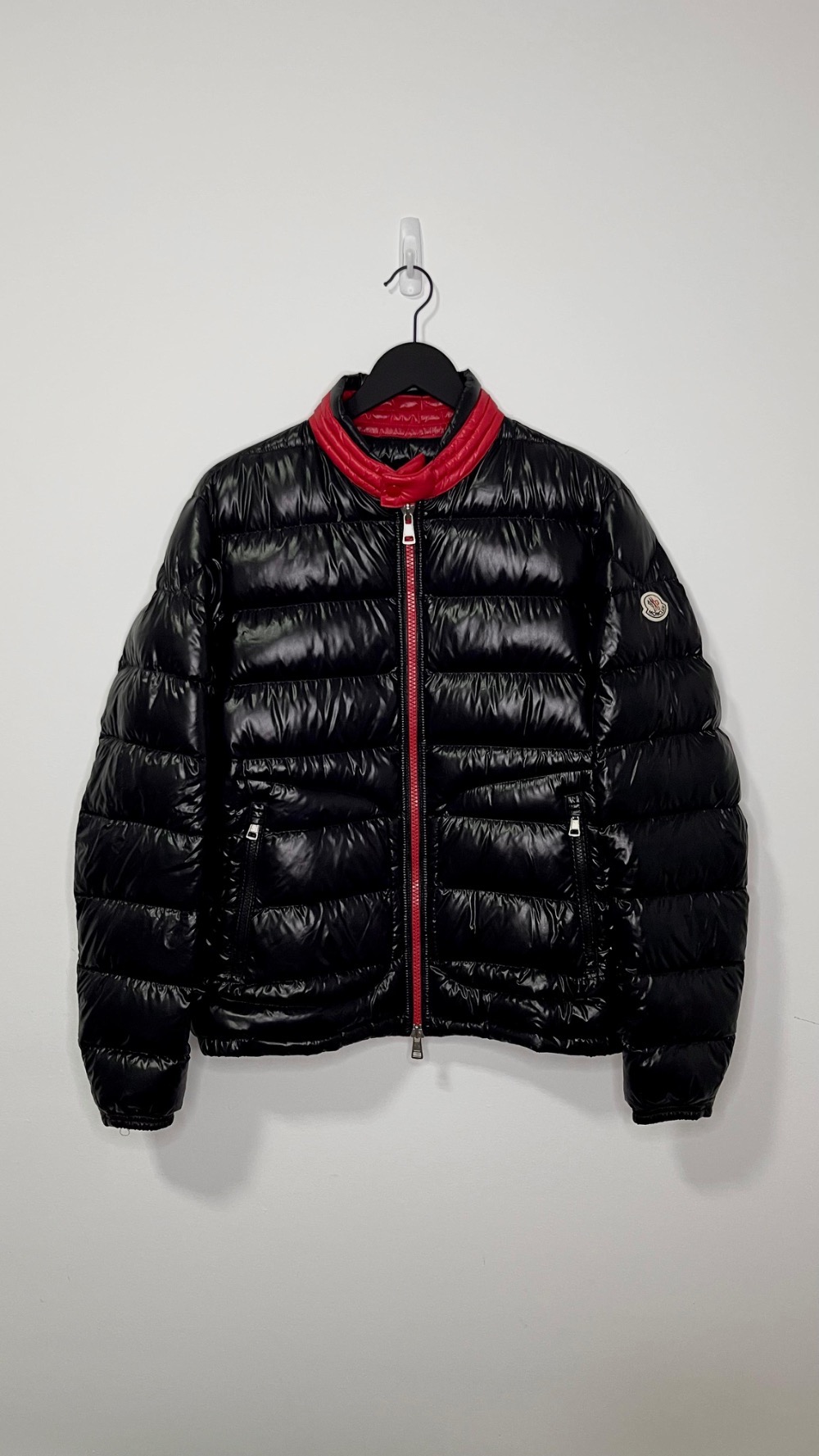 Jaqueta Puffer Moncler Vintage Black — G, Usado