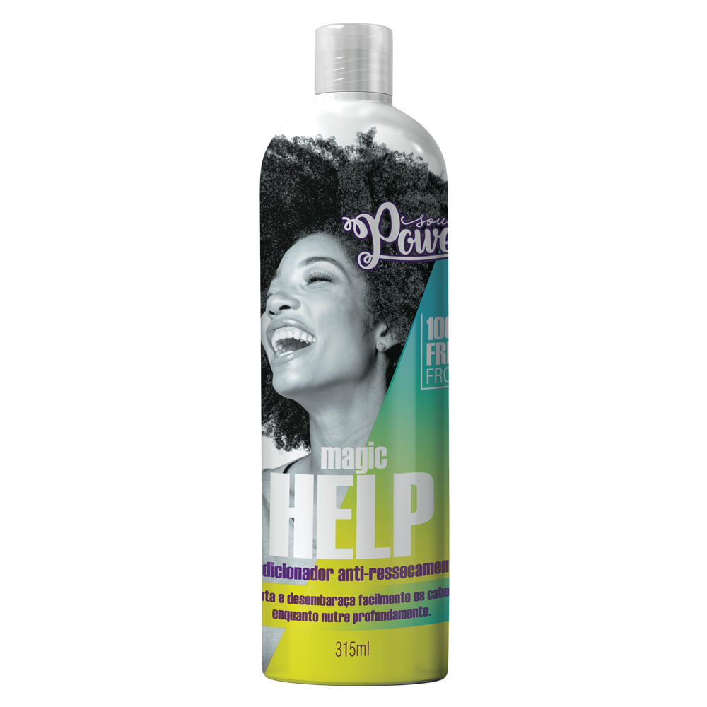 Condicionador Anti-Ressecamento Soul Power - Magic Help — 315ml