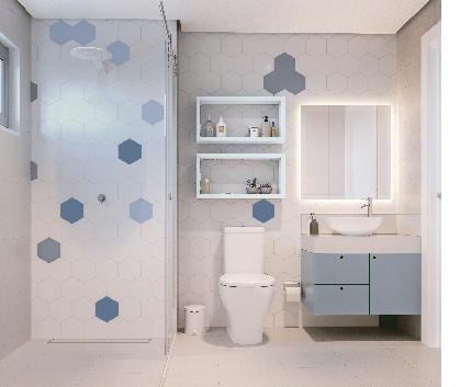Novii ralo linear pvc sifonado 75cm oculto