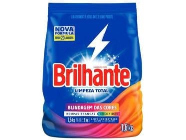 Sabão em Pó Concentrado Brilhante Limpeza Poderosa 1,6kg