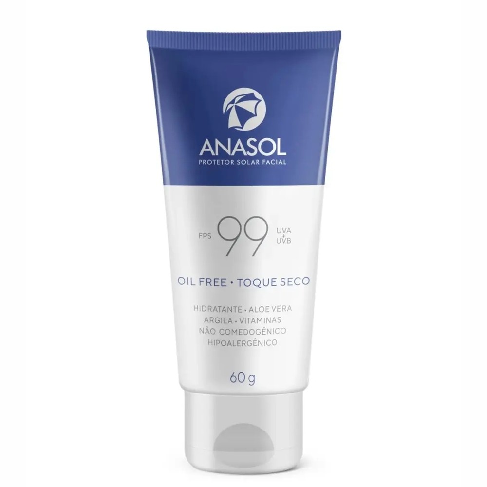 Anasol Protetor Solar Facial FPS 99 60g