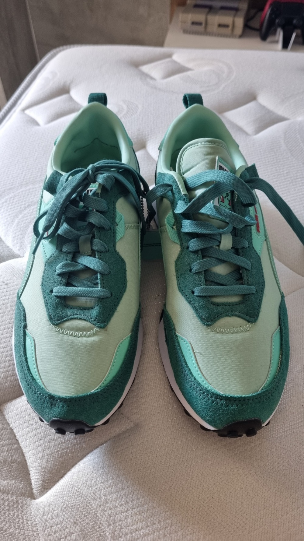 Pokémon x Puma Future Rider Bulbasaur Mist Green Ivy — 39, Usado