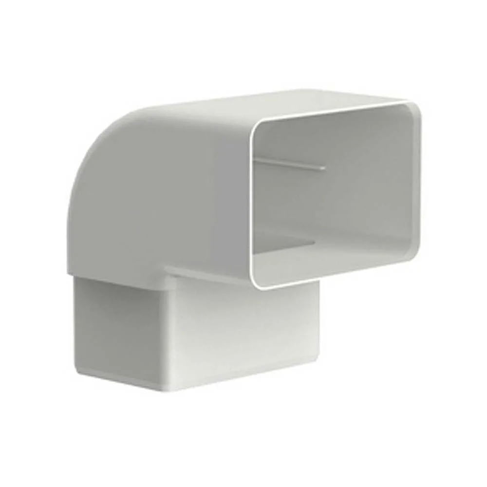 Joelho 90° Retangular Aquapluv Style Branco Tigre