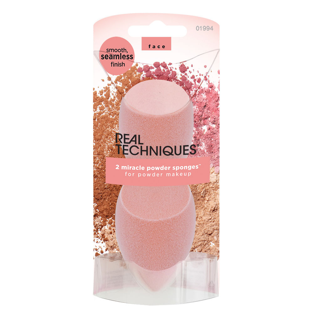 Real Techniques Kit - 2 Esponjas para Pó — Kit
