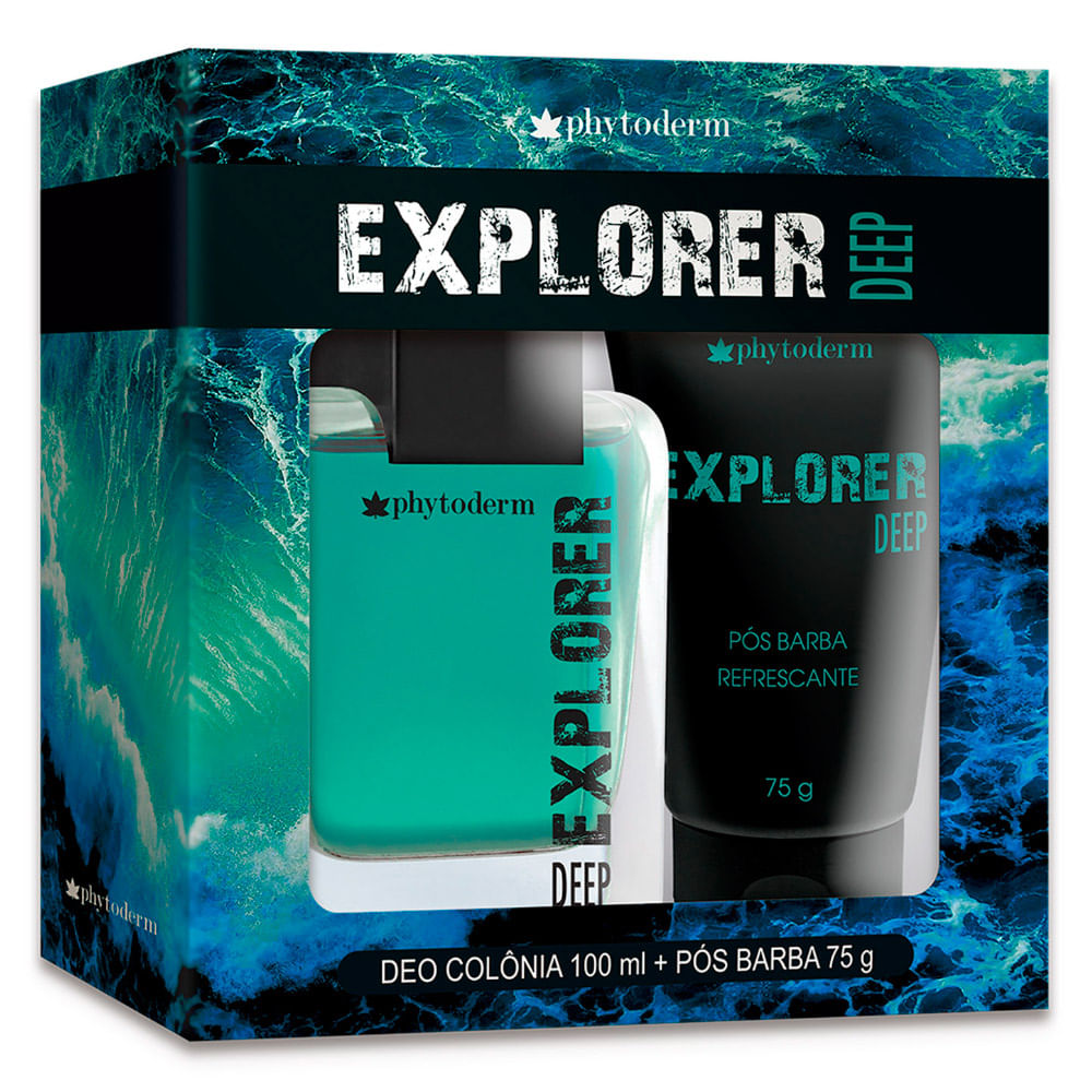 Phytoderm Explorer Deep Kit - Deo Colônia + Pós-Barba — Kit