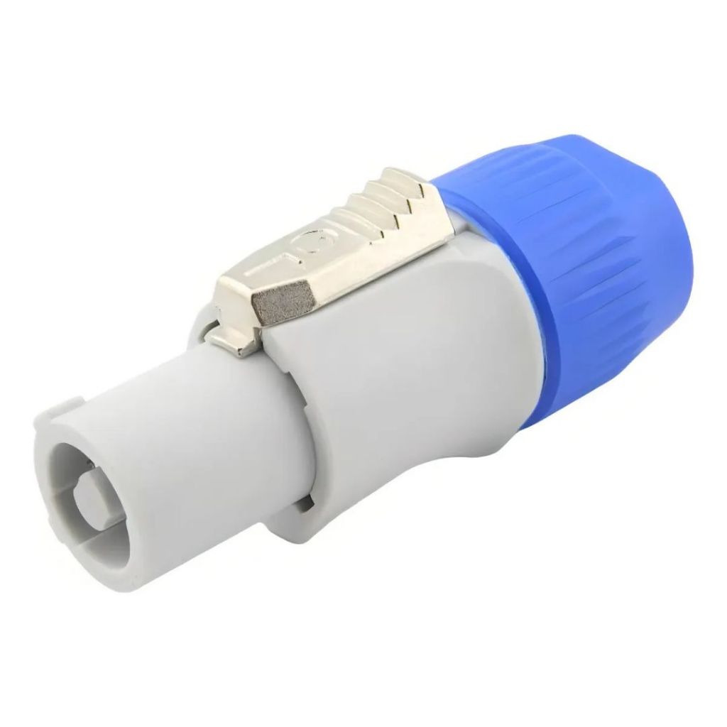 Foto 2 de Plug Speakon Powercon Power In 3 Polos Linha Custom Sound